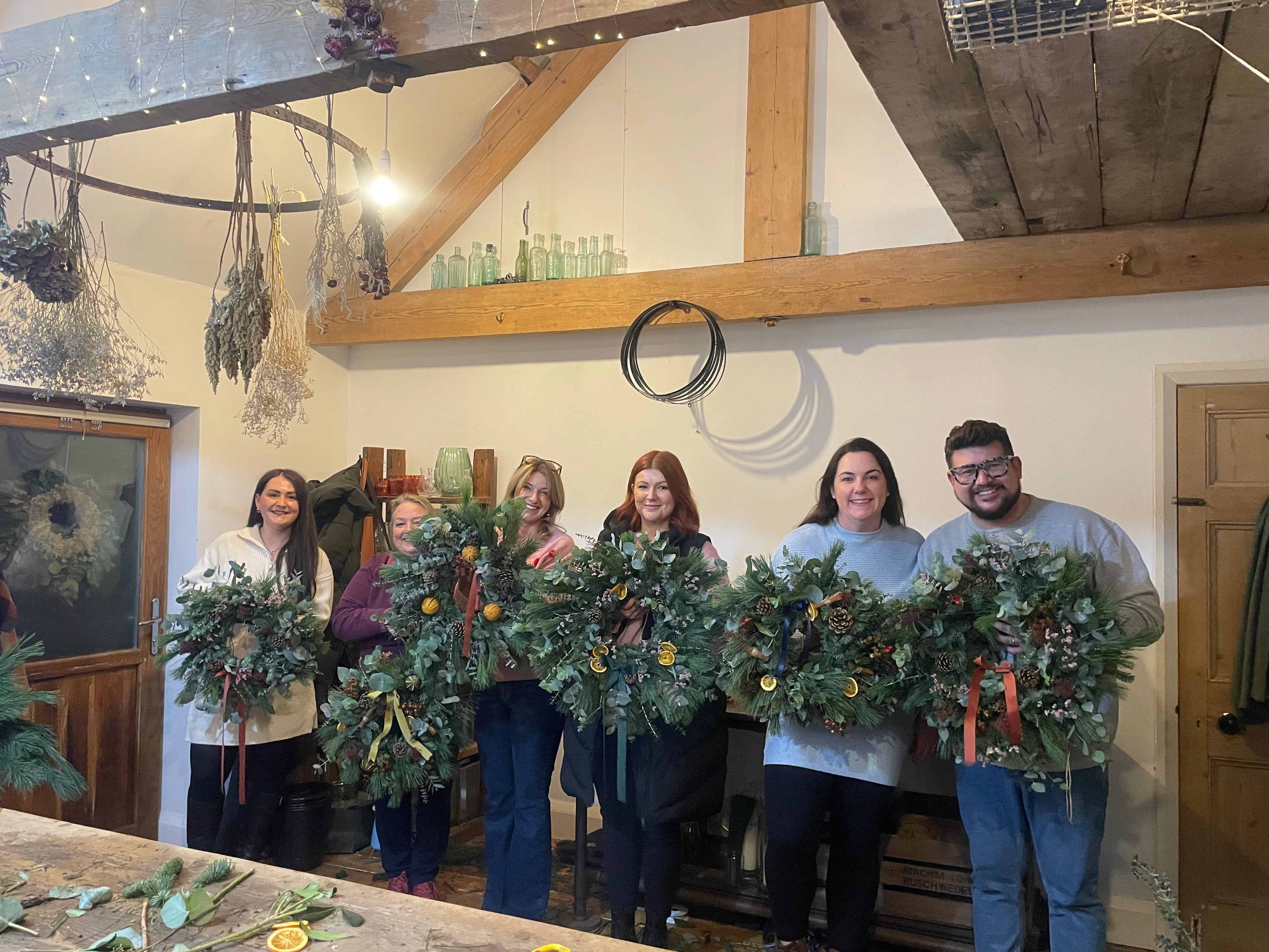 Festive wreath workshop 6/12/26 11am