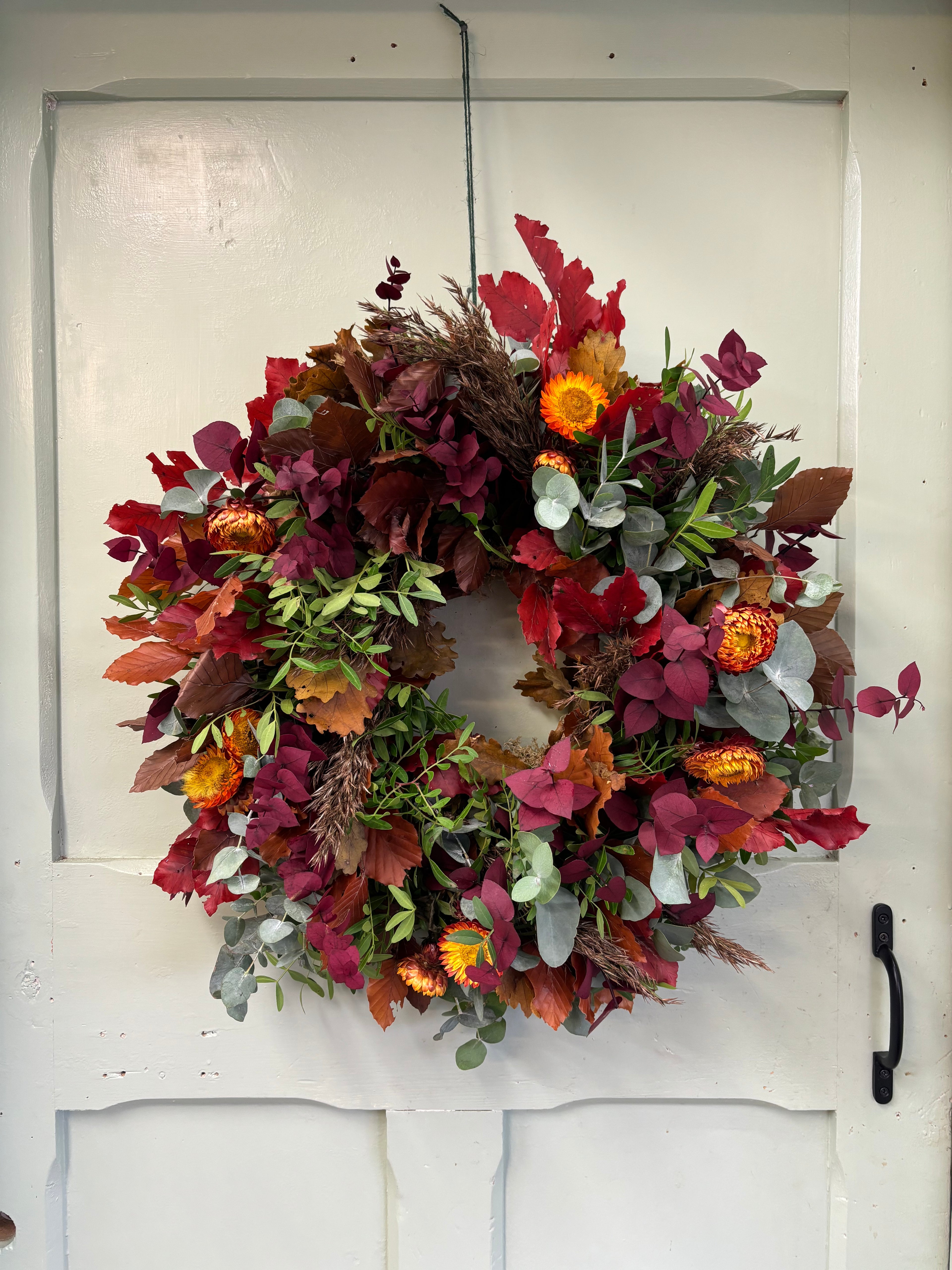 Autumn door wreath
