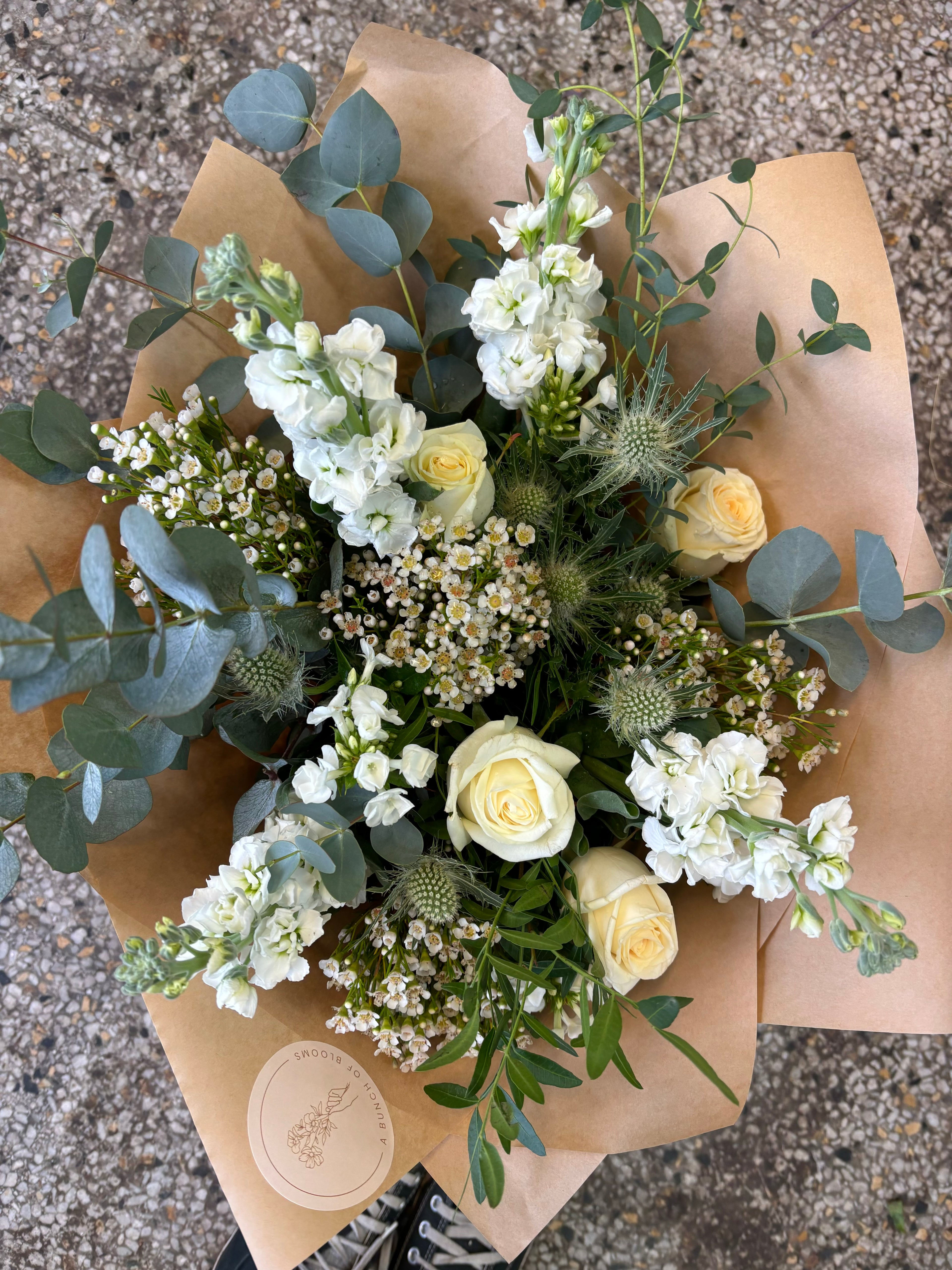 Classic whites and greens