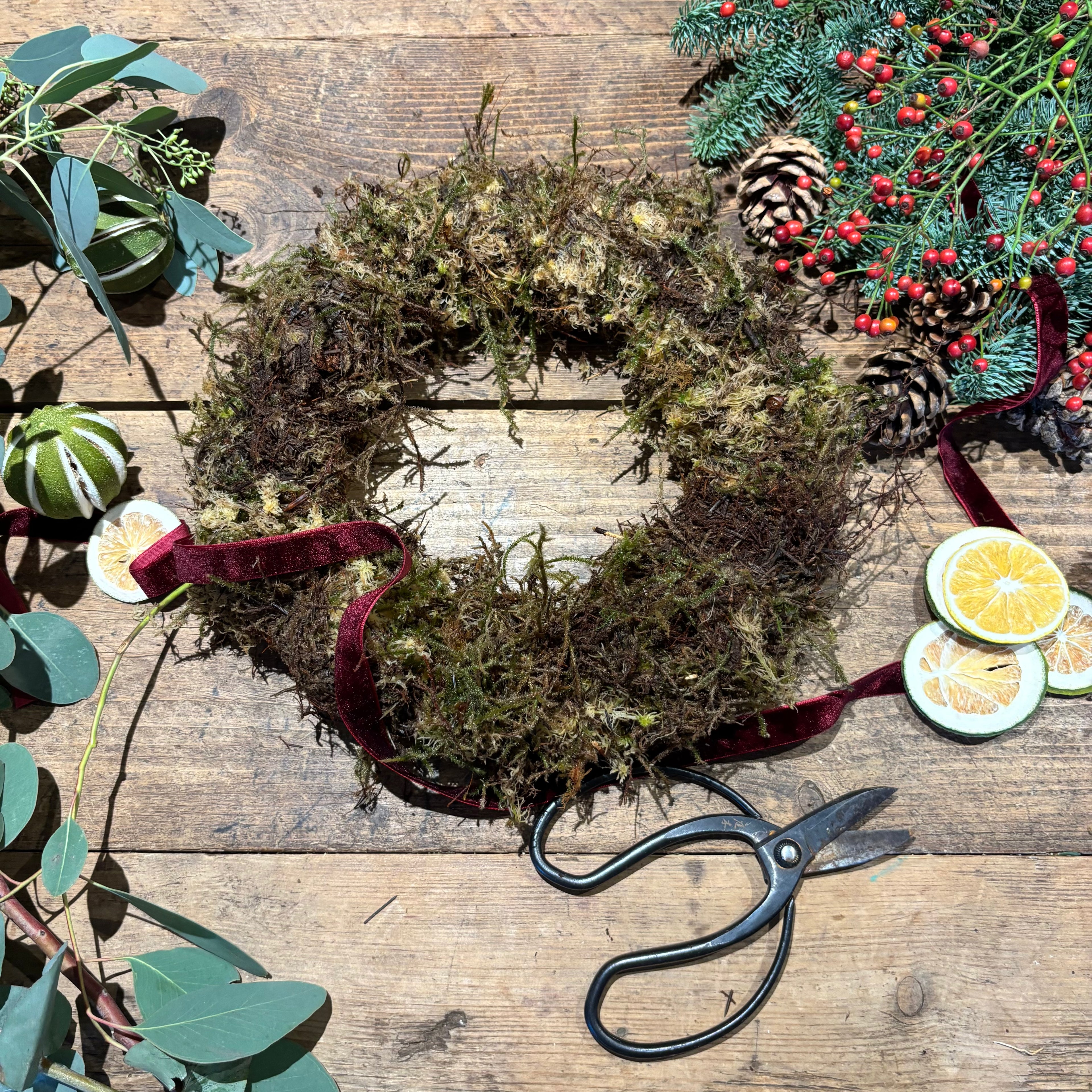 Festive wreath workshop 6/12/26 11am