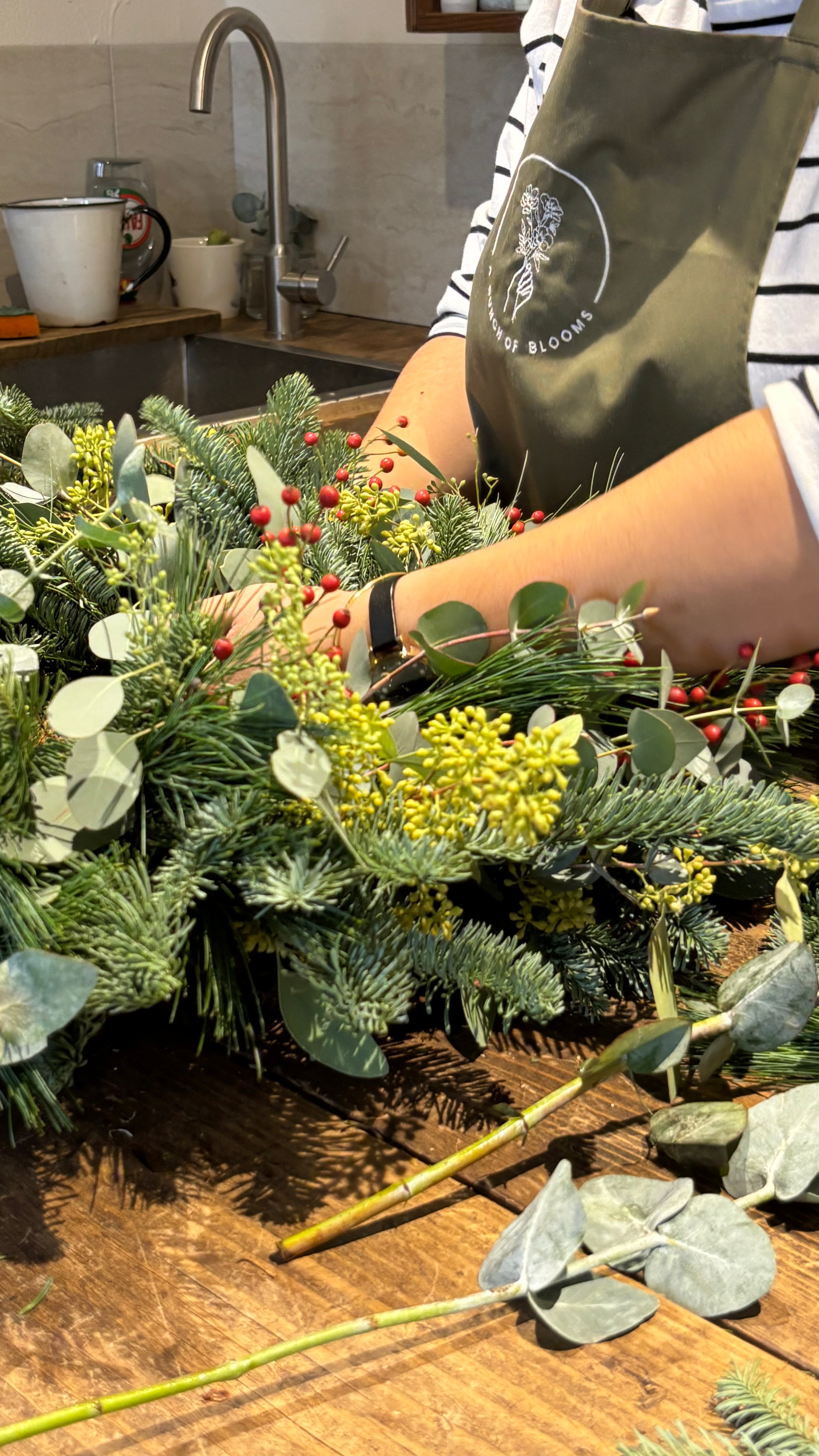Festive wreath workshop 6/12/26 11am
