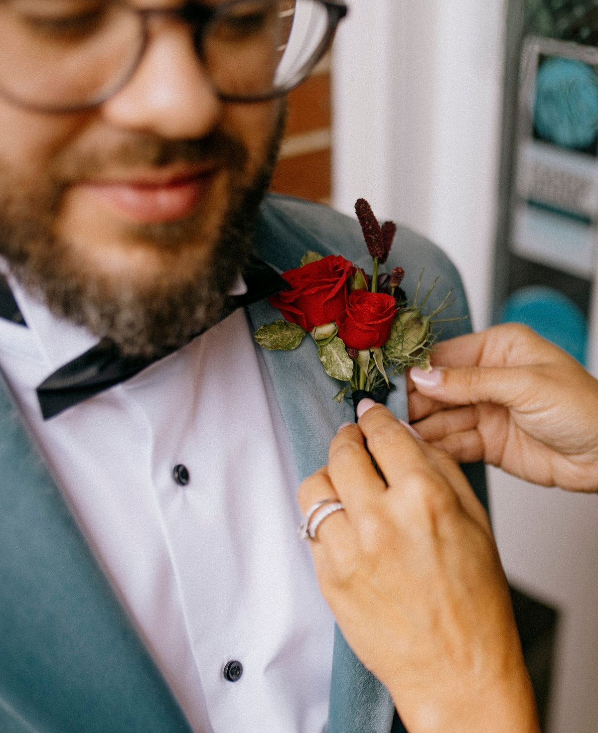 Wedding flowers by A Bunch of Blooms