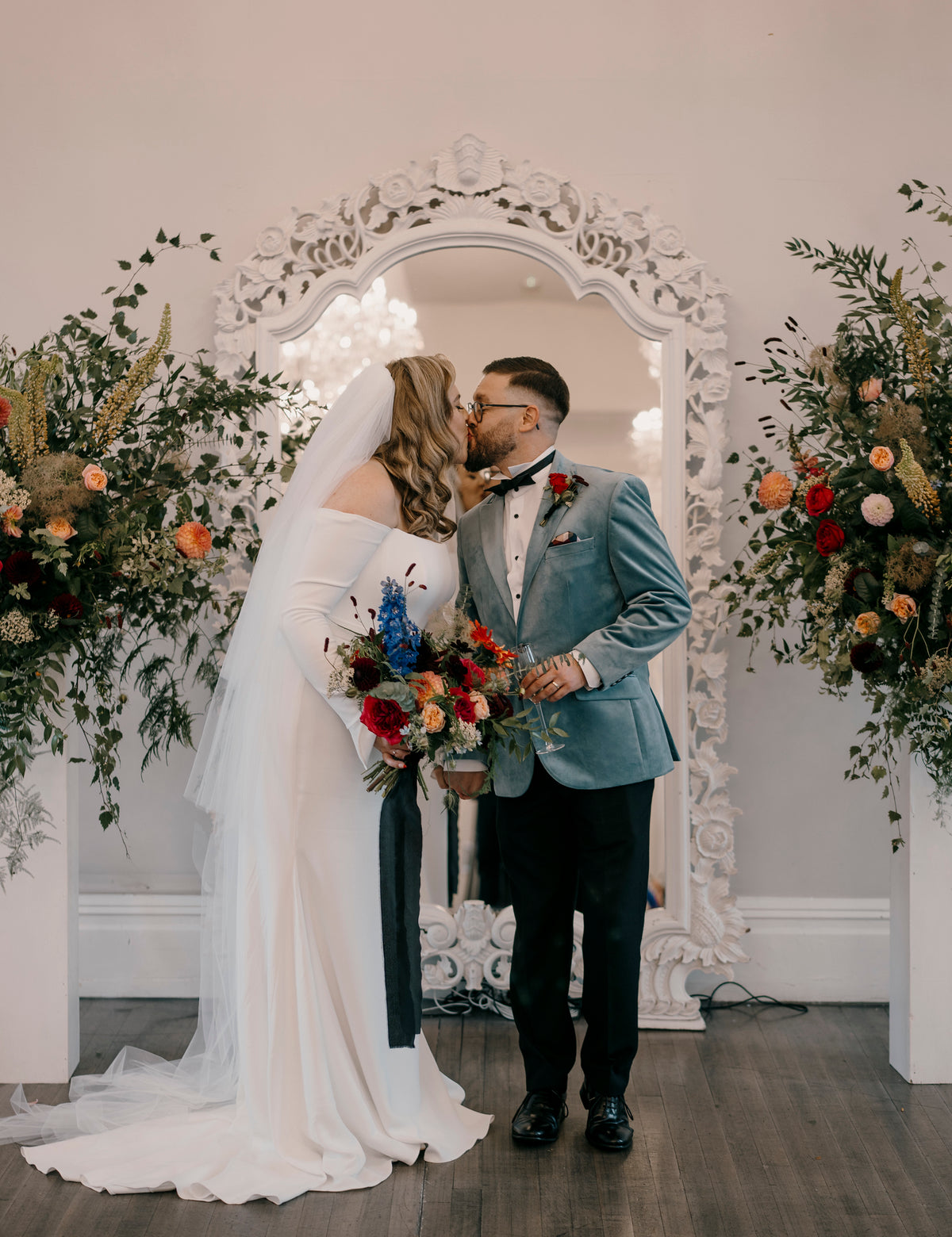 Wedding flowers by A Bunch of Blooms