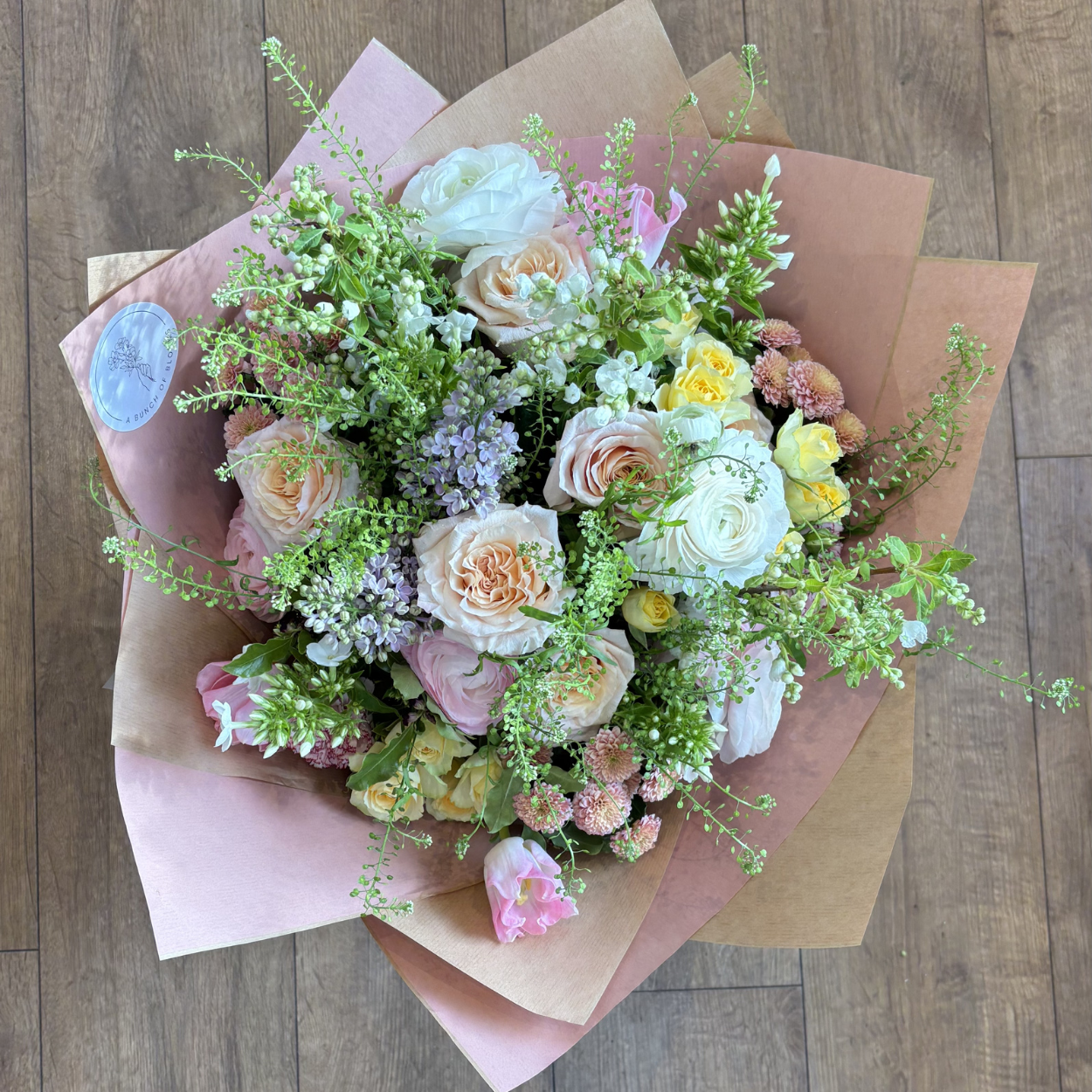 Beautiful flowers, chosen with care.
